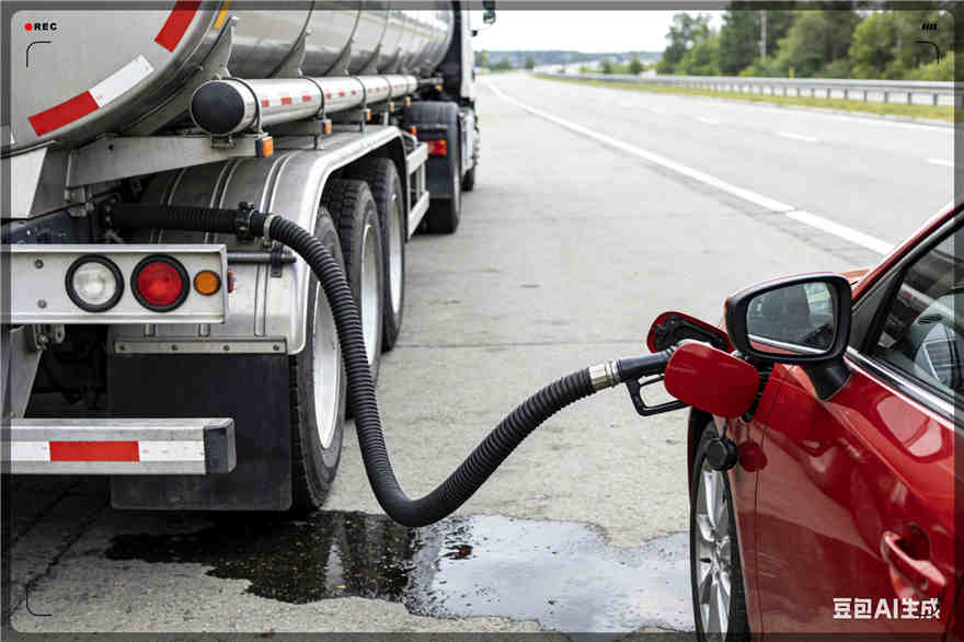 乌中旗汽车救援送水案例